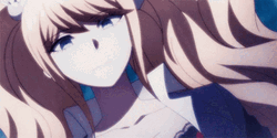 Junko Enoshima In The Rain GIF