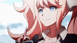 Junko Enoshima Taking Notes GIF