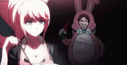 Junko Enoshima Taste It Wink GIF