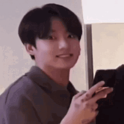 Junkook BTS Disappearing Camera Trick GIF