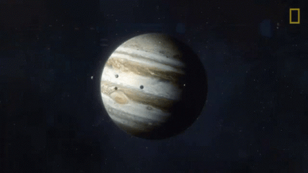 Jupiter And Its Moons GIF