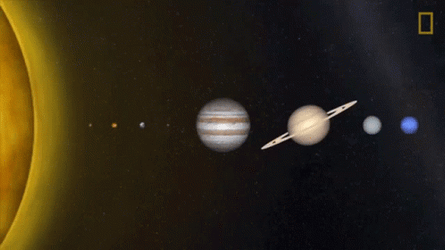 Jupiter And The Solar System GIF