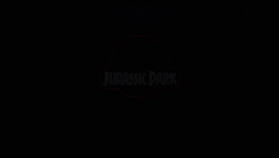 Jurassic Park Logo With Dinosaur