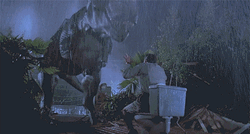 Jurassic Park T-rex Toilet Man