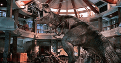 Jurassic Park T-rex Visitor Center