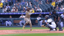 Jurickson Profar Hitting Baseball GIF