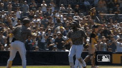 Jurickson Profar Special Handshake Padres GIF