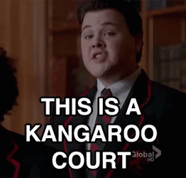 Jury Duty Kangaroo Court The Glee GIF