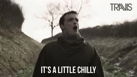 Just A Little Bit Chilly Outside GIF