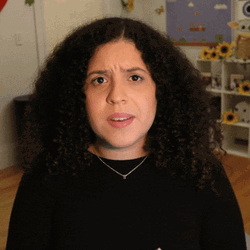 Just A Little Bit Curly Hair GIF