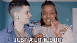 Just A Little Bit Sweet Stare GIF
