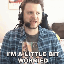 Just A Little Bit Worried Outside GIF