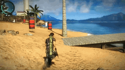 Just Cause 2 Beach Location GIF