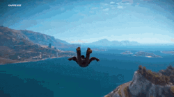 Just Cause 4 Flying Down GIF