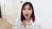 Just Do It Cool Woman  GIF