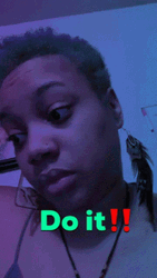 Just Do It Daring Woman GIF