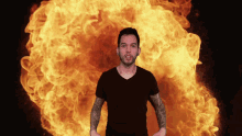 Just Do It Fire Background GIF