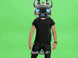 Just Do It Meme HPPRS NFT Helmet GIF