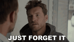 Just Forget About It Sam Worthington GIF