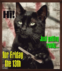 Just Getting Ready For The Friday 13Th GIF