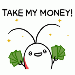 Just Give Me My Money Rich Shrimp GIF
