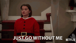 Just Go On Without Me Paris Berelc GIF