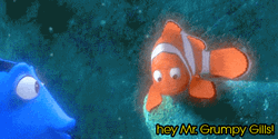 Just Keep Swimming Hey Mr. Grumpy Grills GIF