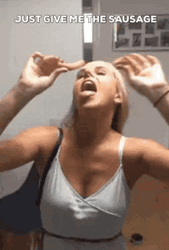 Just Me The Sausage Girl Sausage Party GIF