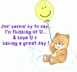 Just Passing By To Greet Have An Awesome Day GIF