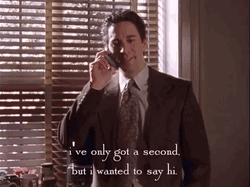 Just Saying Hi Phone Call  GIF
