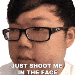 Just Shoot Me In The Face Sungwon Cho Sticker GIF