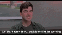 Just Stare My Desk When I Work With Retards GIF