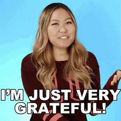 Just Very Grateful Ellen   GIF