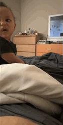 Just Woke Up  Baby Boy Stank Face Reaction GIF