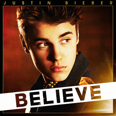 Justin Bieber Believe Album Cover GIF