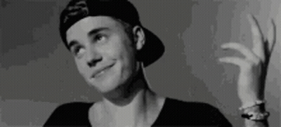 Justin Bieber Making Peace Sign GIF