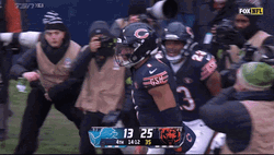 Justin Fields Entering The Field GIF