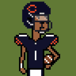 Justin Fields Pixel Cartoon GIF