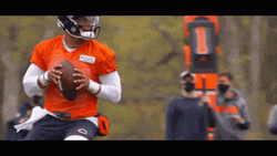 Justin Fields Slow Motion Throw GIF