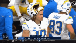 Justin Herbert Chargers Annoyed GIF