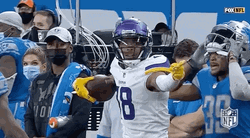 Justin Jefferson Vikings Pointing GIF
