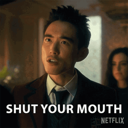 Justin Min Shut Your Mouth GIF