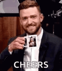 Justin Timberlake Cheers