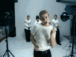 Justin Timberlake Dancing In Studio GIF