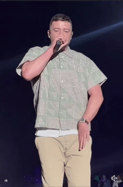 Justin Timberlake Foot Works GIF