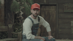 Justin Timberlake In Red Cap GIF