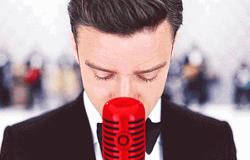 Justin Timberlake On Microphone GIF