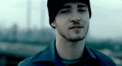Justin Timberlake Showing Two Finger GIF
