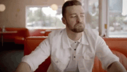Justin Timberlake Sitting And Dancing GIF