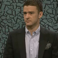 Justin Timberlake Soooo It's A No GIF